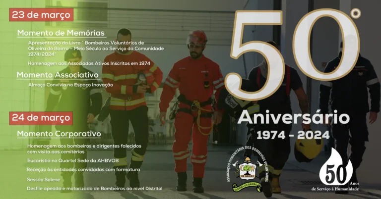 Comemoração do 50º aniversário da AHBVOB